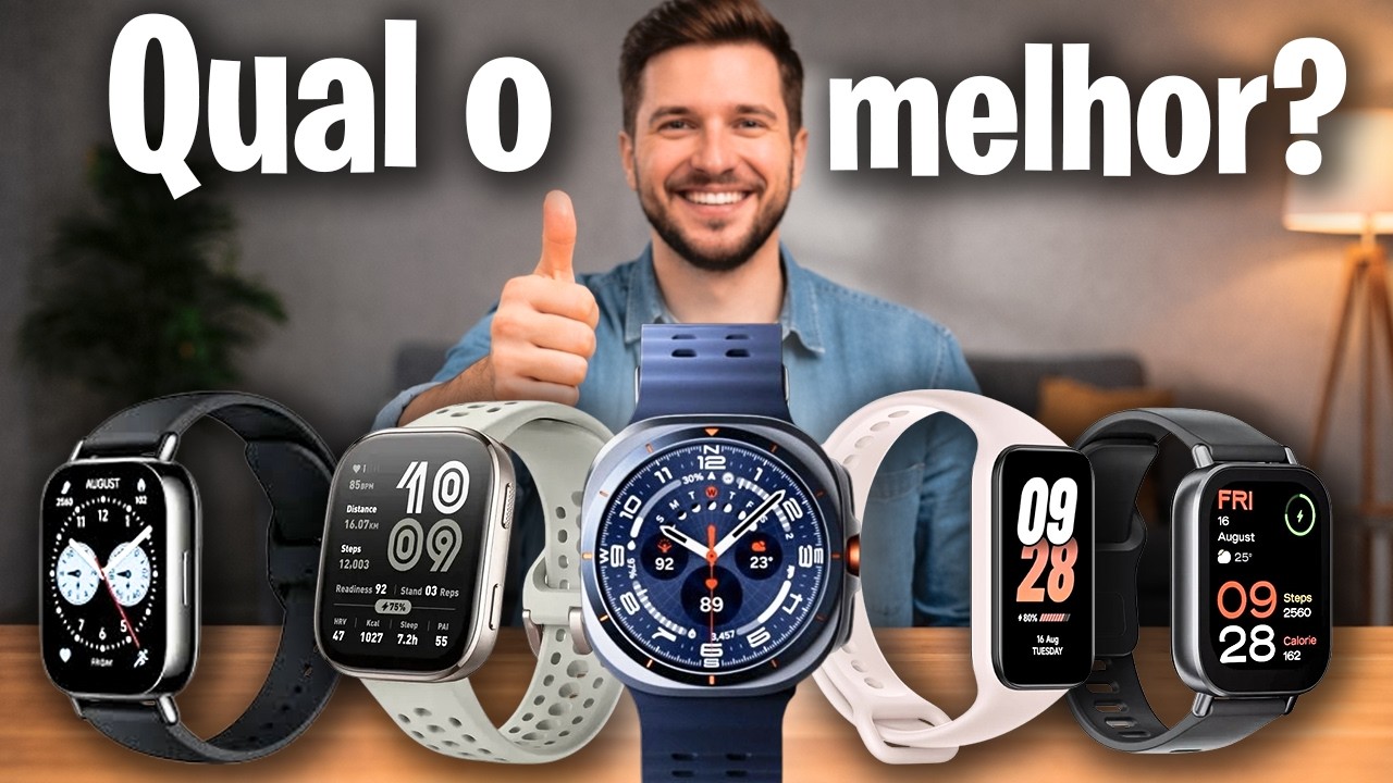 ✅ Melhor Smartwatch 2026 [Assista Esse Vídeo Antes de Escolher!]