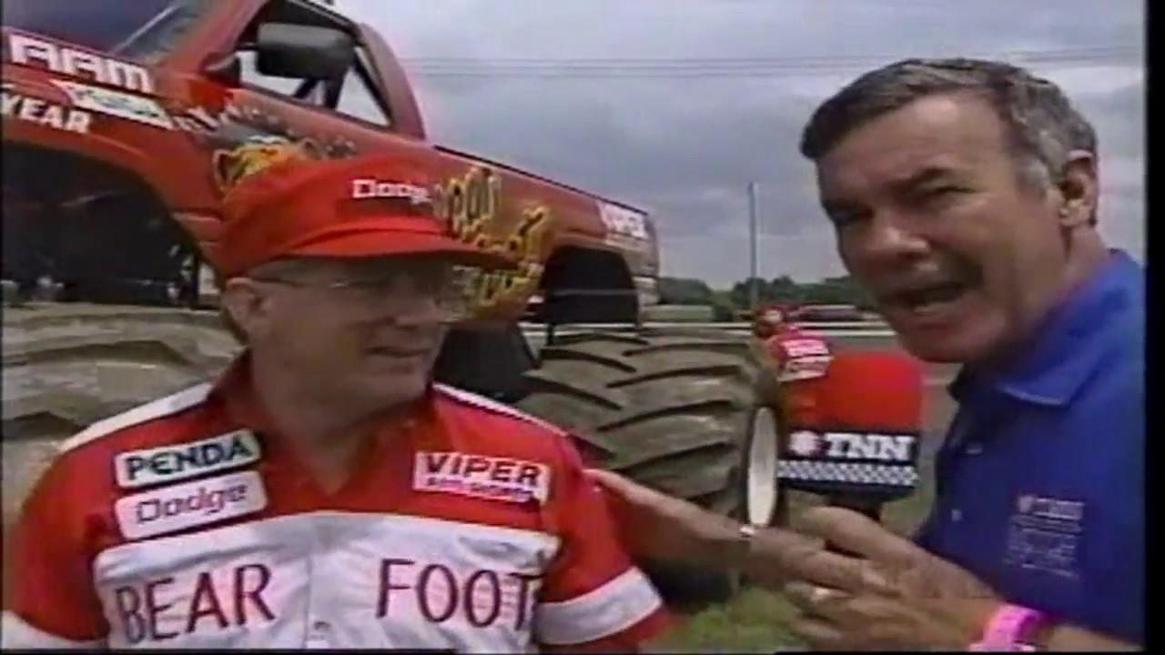 1995 PENDA Monster Truck Challenge Lima, OH Race 1