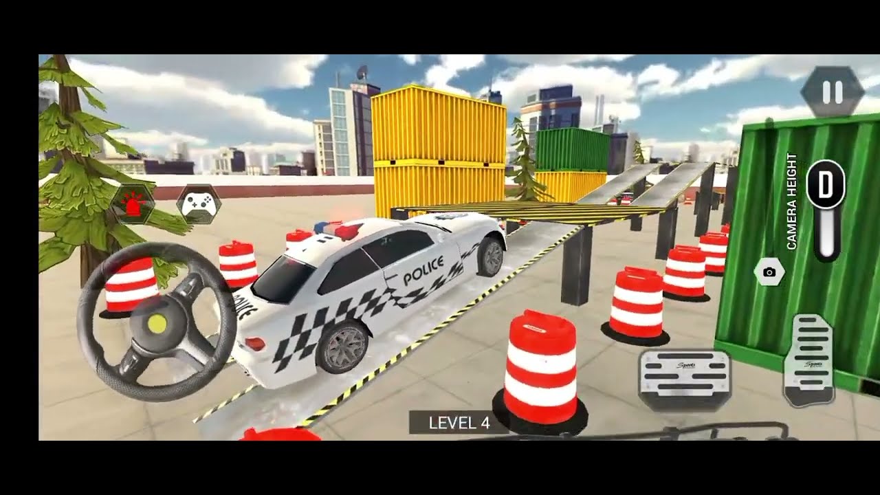 Police Car parking - Police Car parking multiplayer games 3d #carparking 1