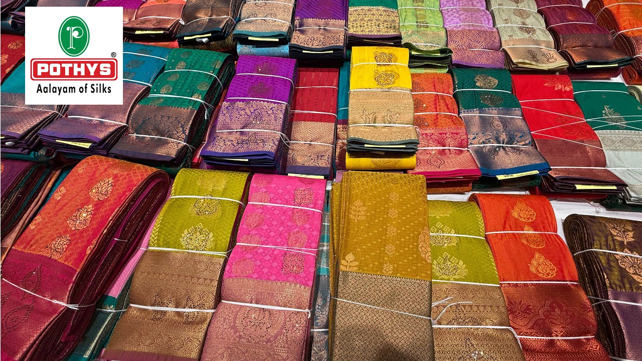 Pothys Padi Pongal Saree Collection | Semi Silks | Silk Saree | Pongal Offer Collection | Art Silks 