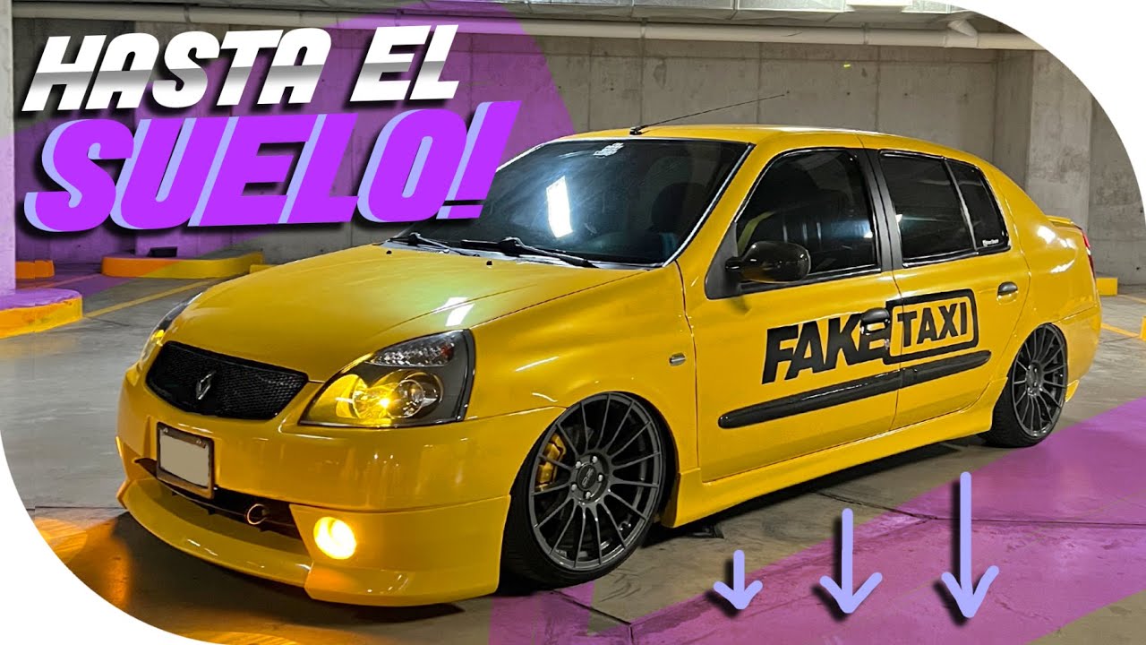 TERMINAMOS LA SUSPENSIÓN DE AIRE EN EL CLIO SEDAN, SE VE BRUTAL! @CesarFlowers