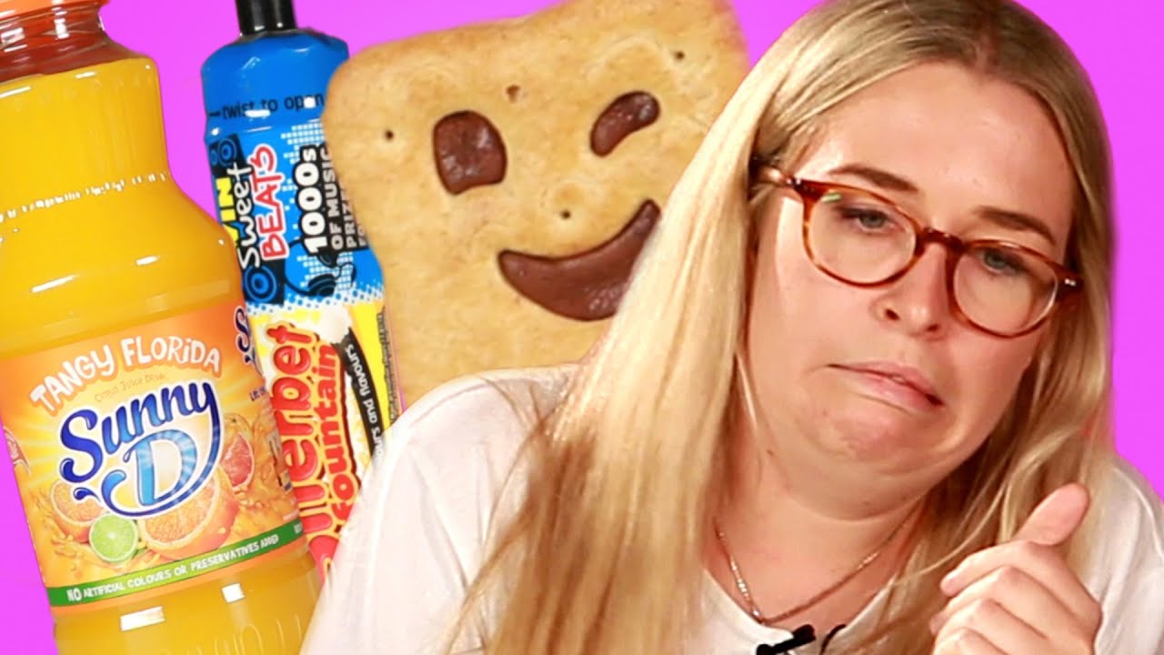 British Adults Try Sweets From Their Childhoods