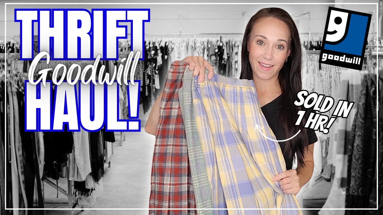 BOLO Brands that Sold QUICK! Goodwill Thrift Haul to Resell Online on Poshmark & eBay #thrifting