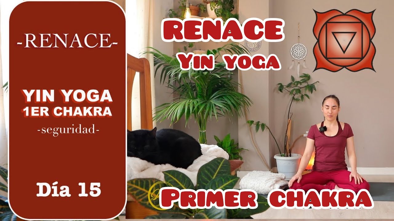 ❤️YIN YOGA primer CHAKRA / Chakra raiz / SEGURIDAD Verena Boix