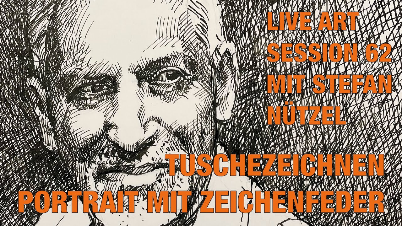 LIVE ART SESSION 62 | TUSCHEZEICHNEN