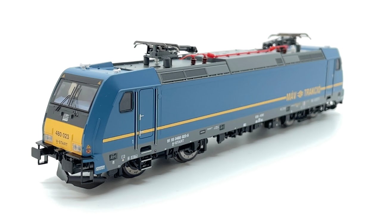 Modellbemutató: PIKO MÁV START 480 023 