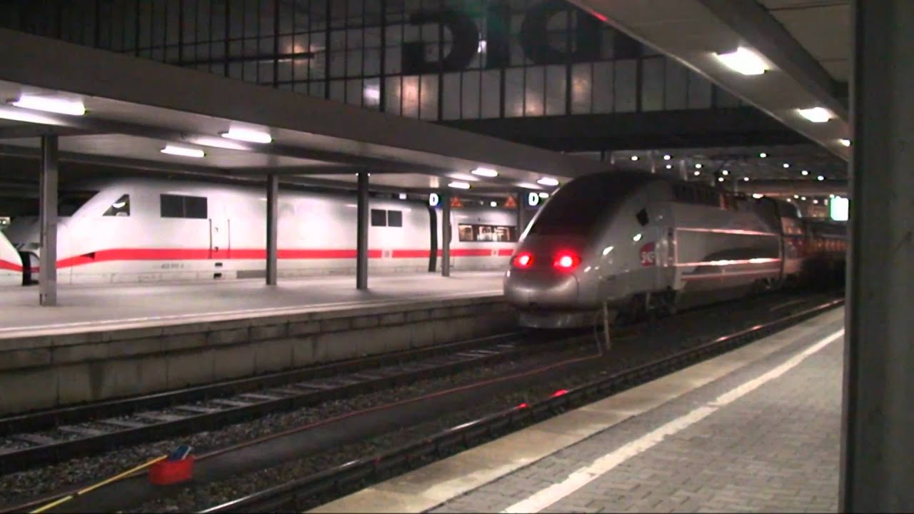 574, 8 km/h - TGV POS 4402 in M&uuml;nchen