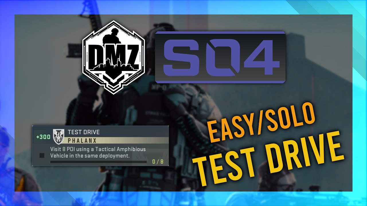 Test Drive (Phalanx) GUIDE | DMZ Season 4 Mission Guide | Vondel Guide