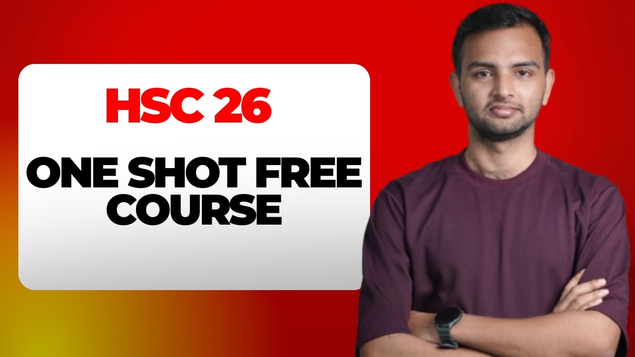 HSC 26 One Shot Free Course 🚀  | OxyChem | HSC Crackers | Rifat Math Care