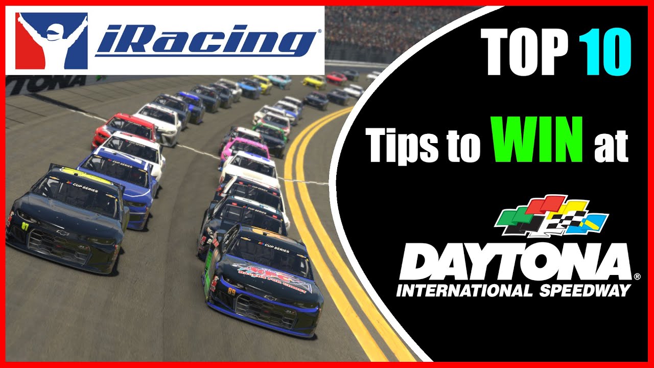 Iracing TOP 10 tips to WIN at Daytona (NASCAR Nextgen, Xfinity, Trucks Guide)