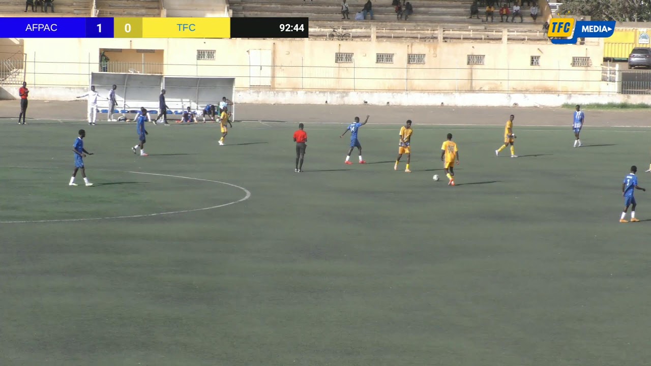 [LIVE]AFPAC 🆚 TFC COUPE DU SENEGAL 2EME TOURE CADET