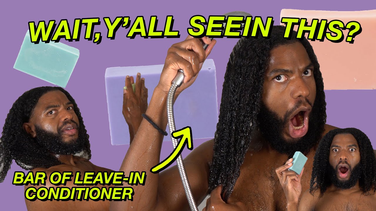 WAIT!!!! I tried the SOLID leave-in conditioner! (girl...HUH?)