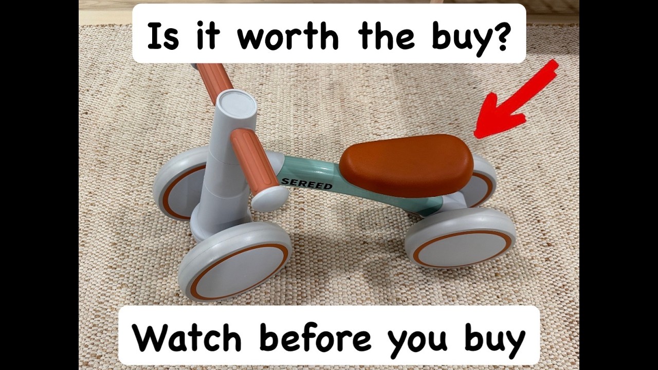 SEREED Baby Balance Bike Review!