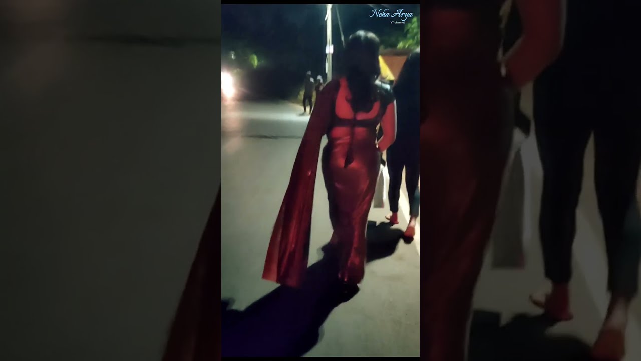 My First Outing in saree 😍 || Crossdresser in Public
