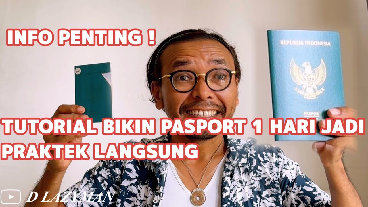 SYARAT DAN BIAYA BUAT PASPORT TERBARU 2024 | LAYANAN PERCEPATAN PASPORT | PASPORT BUKAN VISA