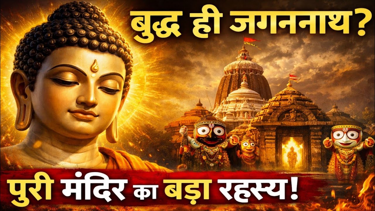 भगवान जगन्नाथ ही बुद्ध हैं? 1200 साल पुराना रहस्यमयी सच! | Jagannath Puri Mystery