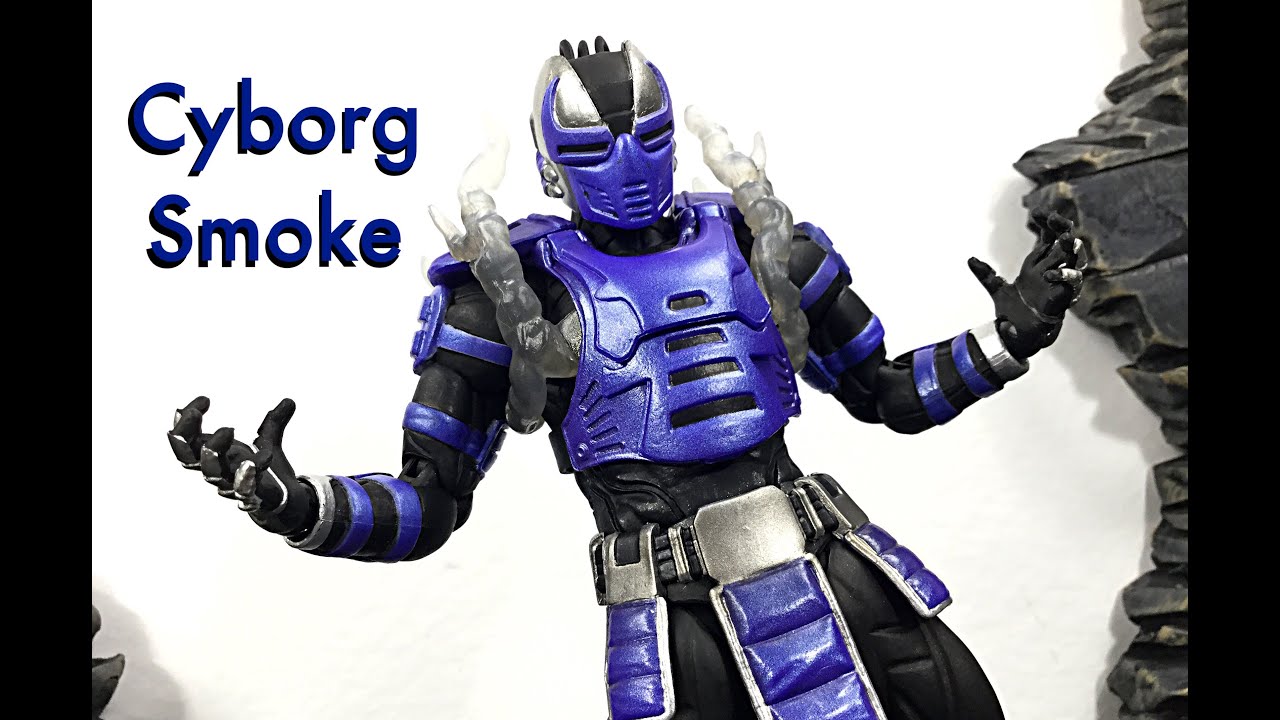 Storm Collectibles NYCC Exclusive 1/12 Action Series Mortal Kombat CYBORG SMOKE Action Figure Review