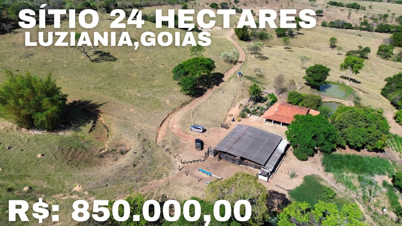 SÍTIO EM LUZIÂNIA GO| TOUR COMPLETO DE DRONE