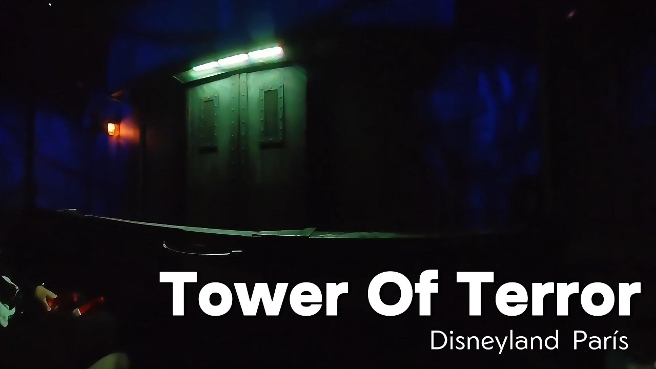 Tower of Terror Onride 🎥 ¡Atrévete a Desafiar la Gravedad en Disneyland París!