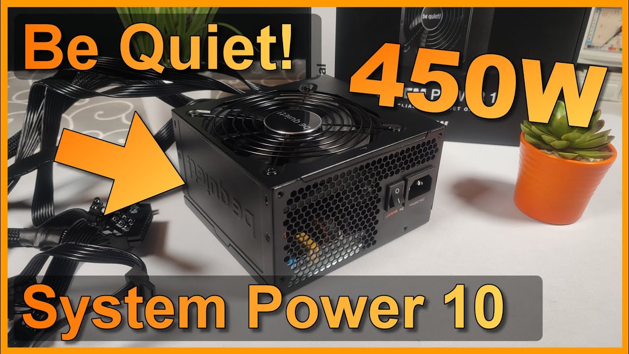 Unboxing/First Look: BeQuiet! System Power 10 | 450W Office-PC Netzteil
