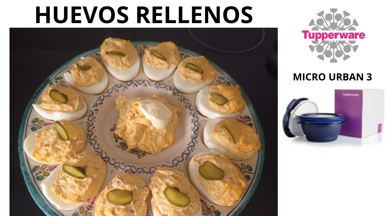 Huevos rellenos con atún