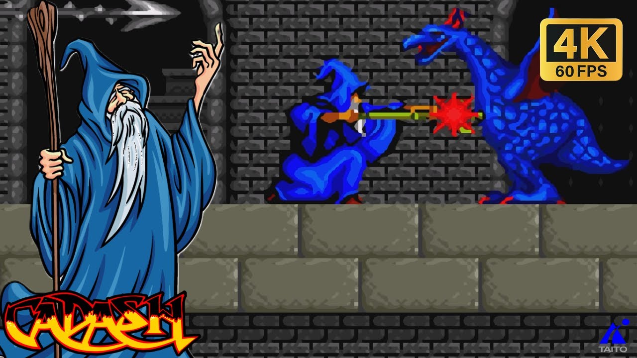 Cadash - Mage [Arcade / 1989] 4K 60FPS