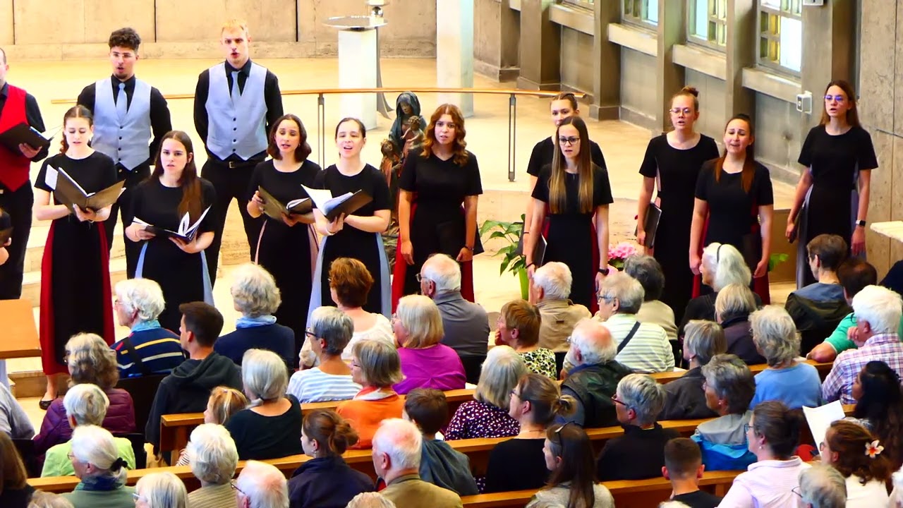 Jugendchor «Lautitia», Ungarn: Tavasez-esti das (Frühlingsabendlied), EJCF Basel 2025