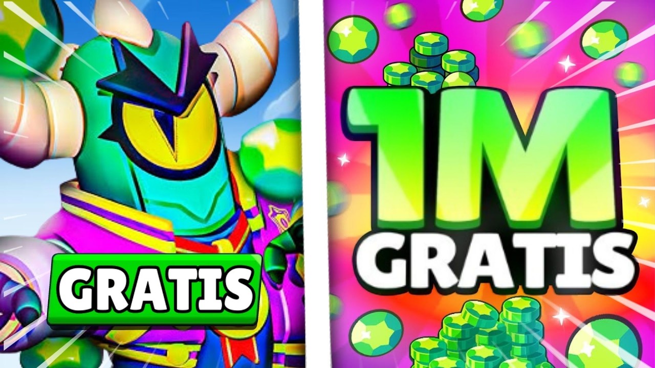 CÓMO CONSEGUIR 1 MILLÓN DE GEMAS + SKIN STU ATLETA GRATIS 😱 (Evento Oficial Brawl Stars)