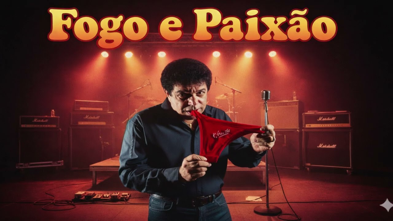 **Fogo e Paixão - Wando - Versão Classic Rock 70s