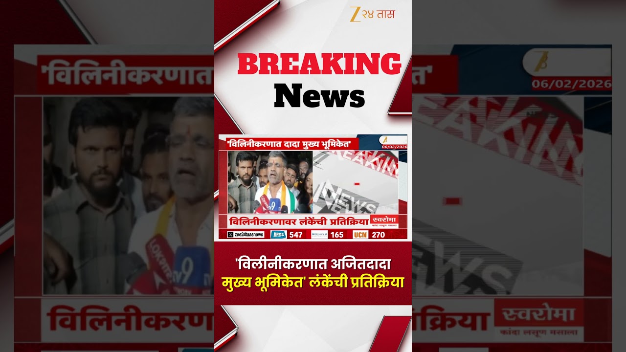 Nailesh Lanke On Ajit Pawar | 'विलीनीकरणात अजितदादा मुख्य भूमिकेत' लंकेंची मोठी प्रतिक्रिया