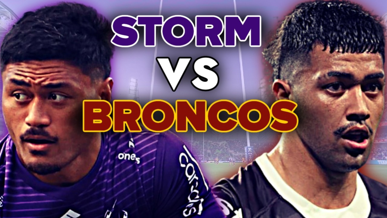 Melbourne Storm vs Brisbane Broncos | NRL Round 3 | Live Stream Commentary