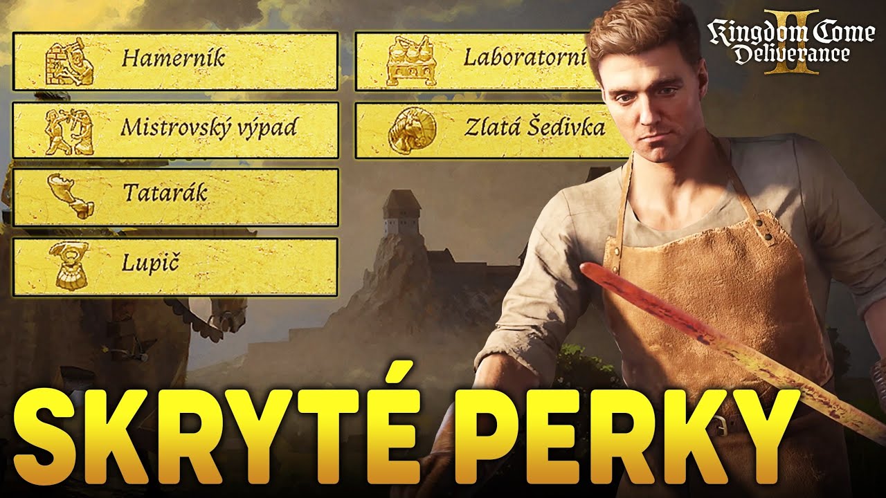 Všechny skryté perky v Kingdom Come: Deliverance 2 | CZ GUIDE |