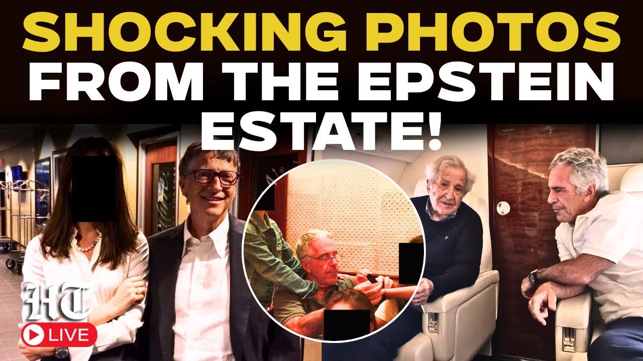 Epstein Files News LIVE: Bill Gates, Noam Chomsky Seen in Newly Released Epstein Estate Photos