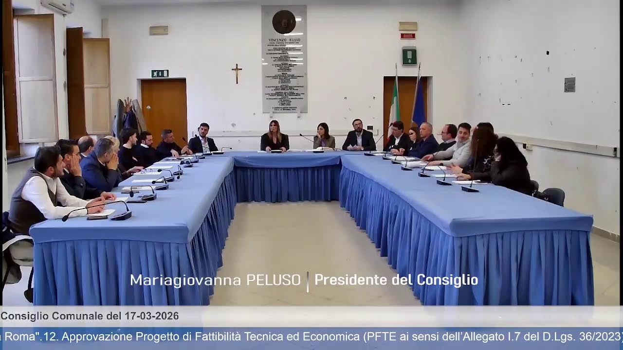Consiglio Comunale del 17 marzo 2026