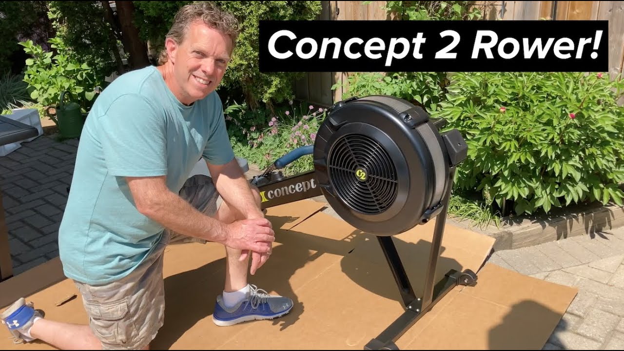 Concept 2 RowErg Rower Assembly