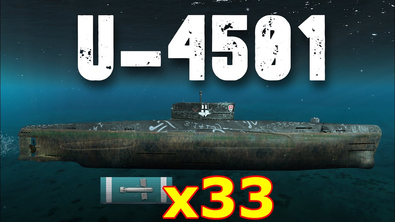 World of WarShips U-4501 - 4 Kills 196K Damage