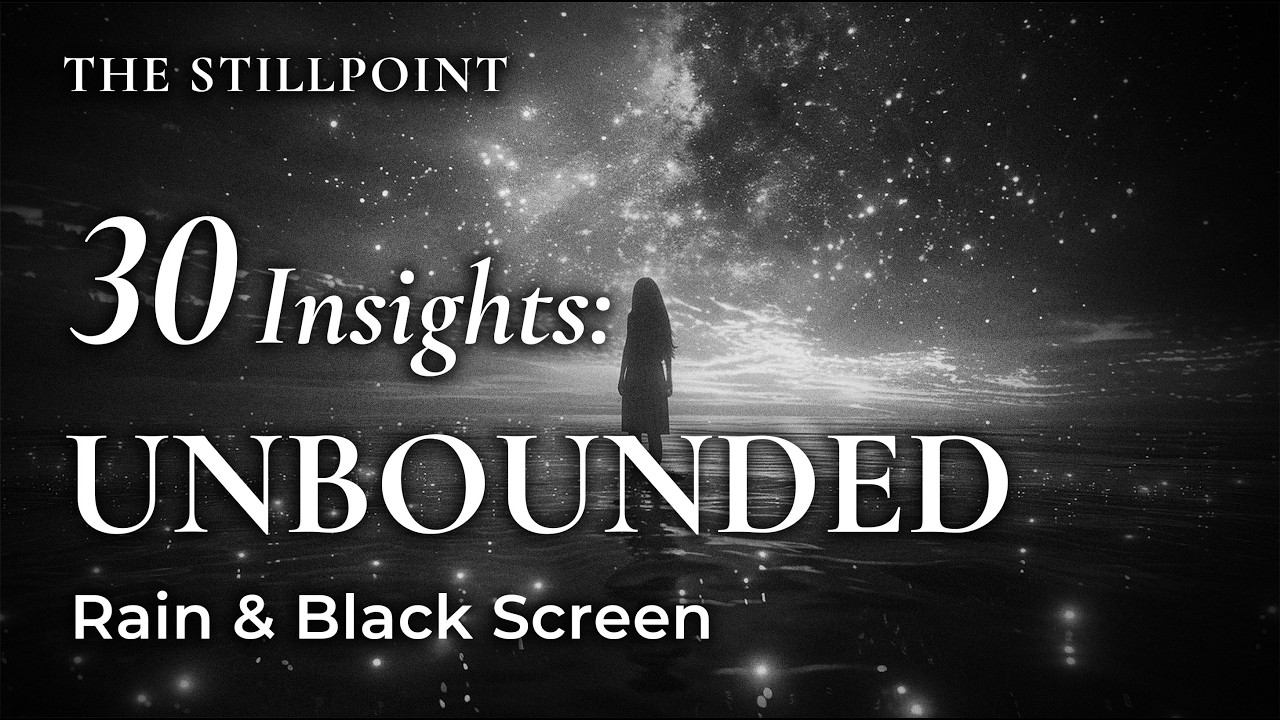 Reclaim Your Sovereignty While You Sleep | Deep Rest | Black Screen Rain Sounds