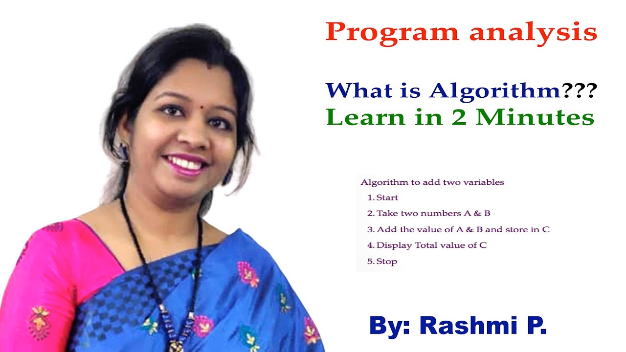 Learn Algorithm within 2 Minutes in HINDI || Lecture 02 || Algorithm with easy examples for programs