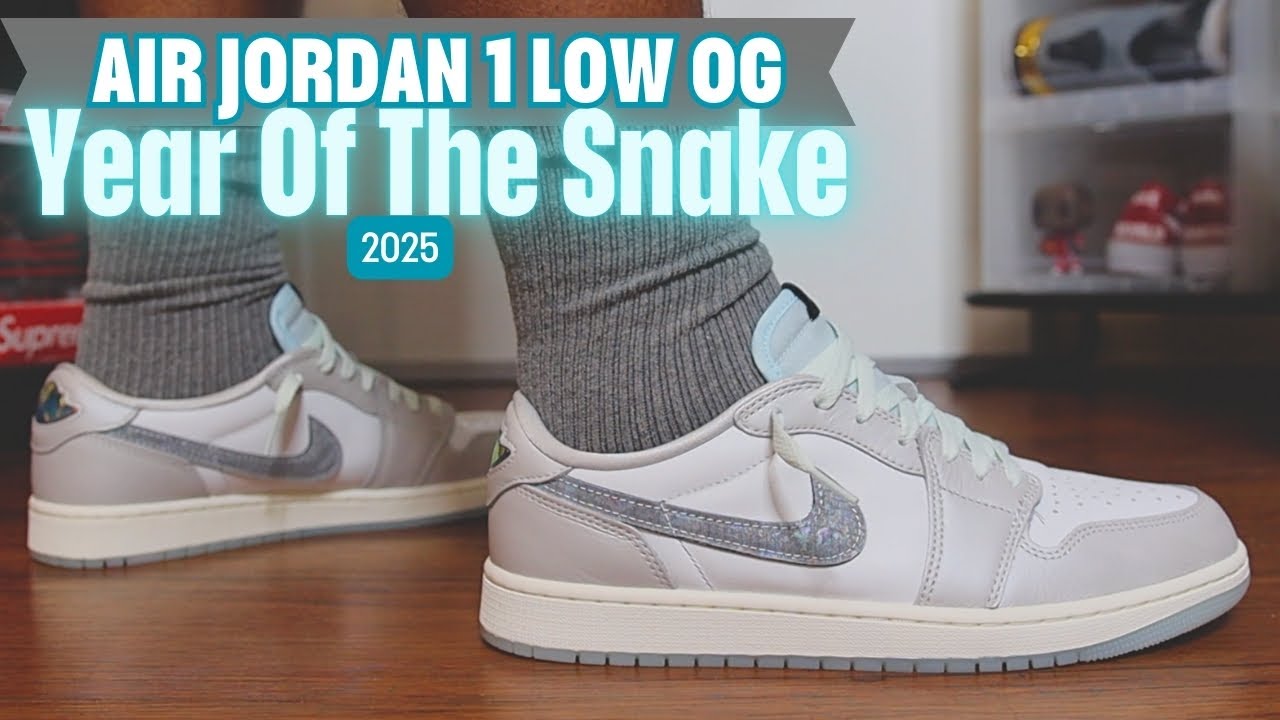 Air Jordan 1 Low OG "LNY" (Year OF The Snake) Review & On Foot// Low Key Dior Vibes