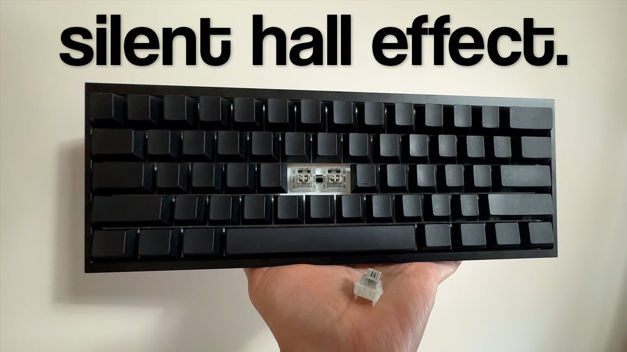 The First SILENT Hall Effect Switch...