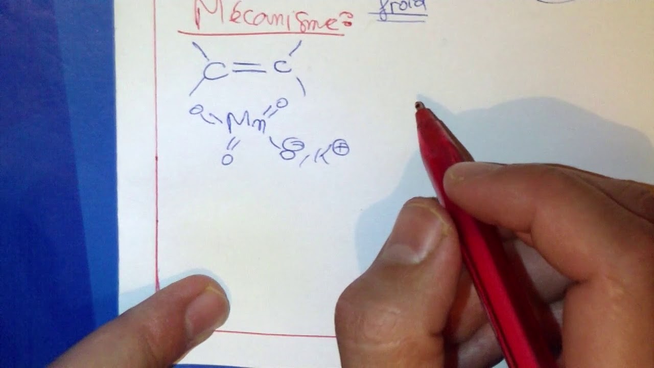 51/213 Mécanisme de synthèse des Cis 1,2 Diols par KMnO4 dilué à froid