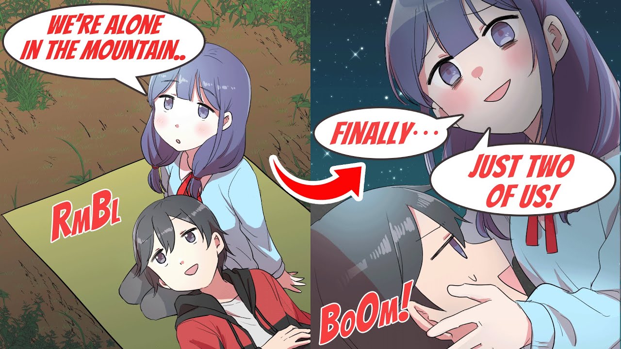 【Manga】I Got Lost in the Mountains with my Girlfriend but She's Acting so Strange！【Manga dub】