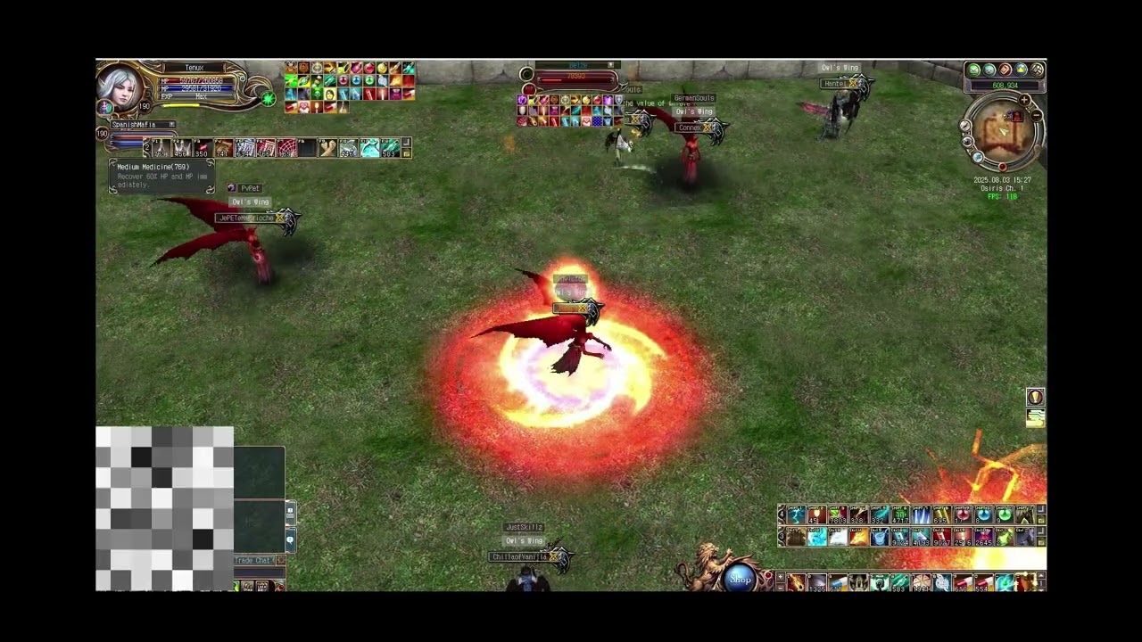 Last chaos fawkes Tenux pvp
