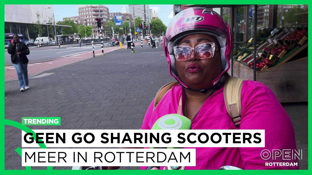 Go Sharing scooters verdwijnen uit Rotterdam | TRENDING