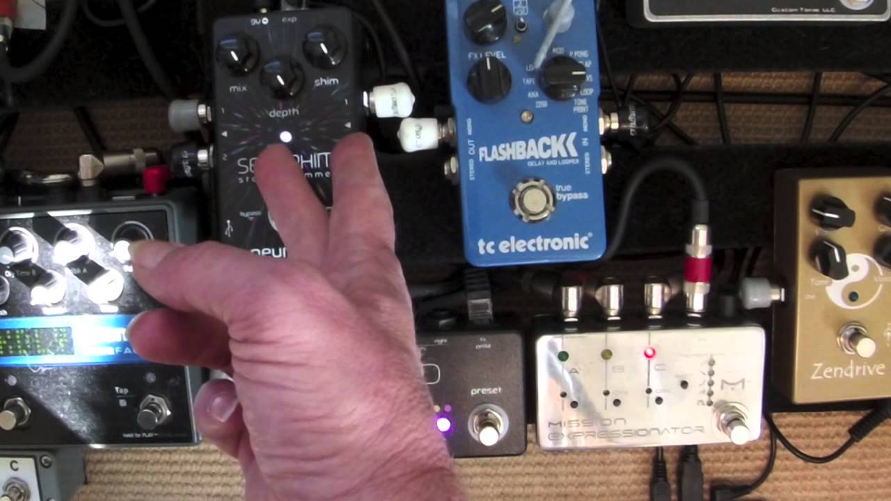Neunaber Seraphim Stereo Shimmer and EXP demo