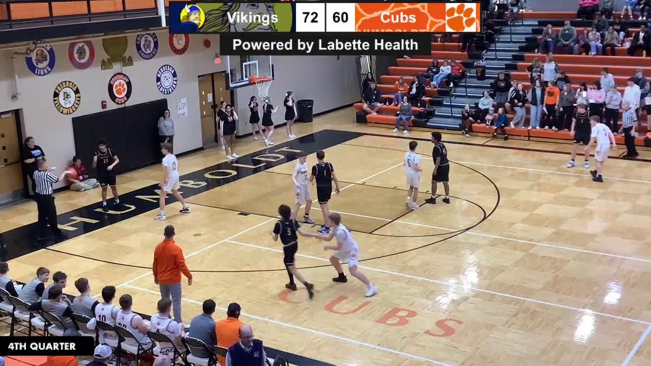 Vikings vs Cubs Basketball