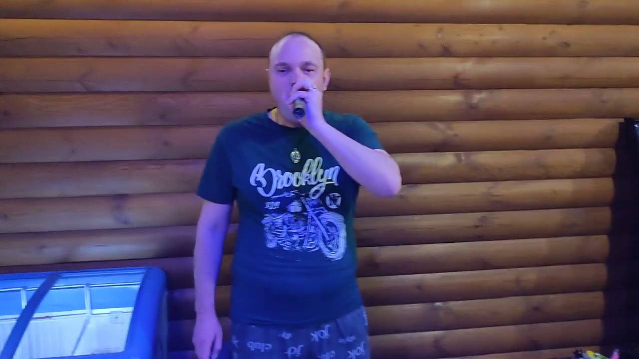 В лесу родилась ёлочка (Метал кавер - Живое исполнение от  Изумрудного Феникса в сауне) #вживую