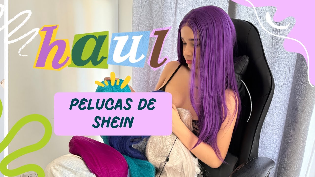 UNBOXING DE PELUCAS DE SHEIN 😨// Marianita Valdez 🐣