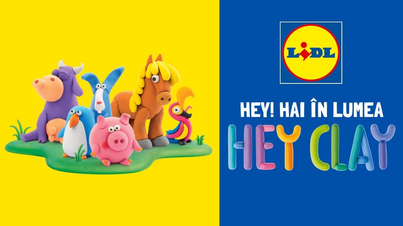 Hei! Hai in lumea Hey Clay! • Lidl Romania