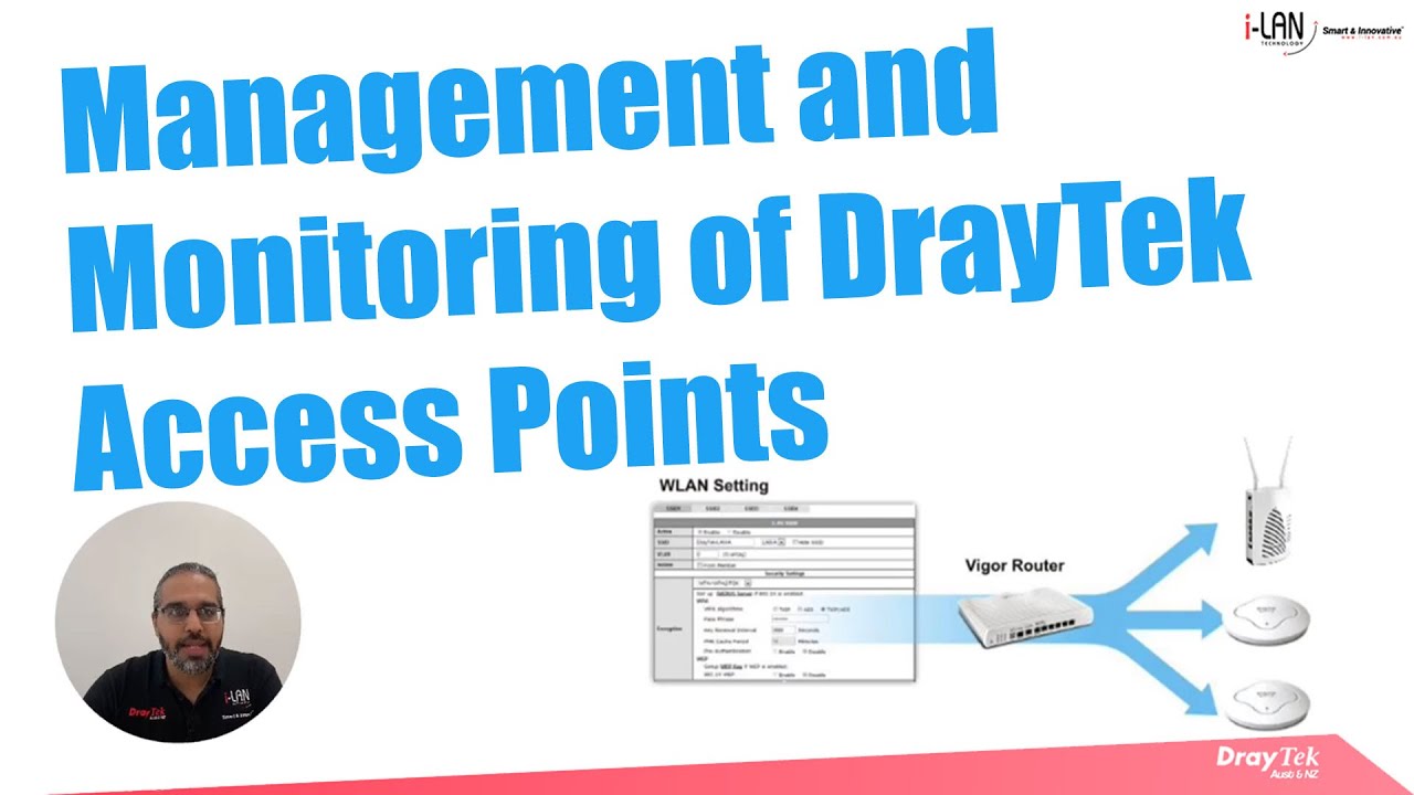 Webinar - Management and Monitoring of DrayTek Access Points
